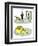 Hazel Cartoon-Ted Key-Framed Premium Giclee Print