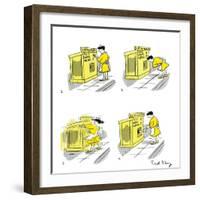 Hazel Cartoon-Ted Key-Framed Giclee Print