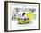 Hazel Cartoon-Ted Key-Framed Giclee Print