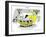 Hazel Cartoon-Ted Key-Framed Giclee Print