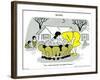 Hazel Cartoon-Ted Key-Framed Giclee Print