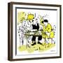 Hazel Cartoon-Ted Key-Framed Giclee Print