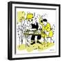 Hazel Cartoon-Ted Key-Framed Giclee Print