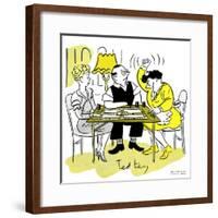 Hazel Cartoon-Ted Key-Framed Giclee Print