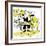 Hazel Cartoon-Ted Key-Framed Giclee Print