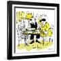 Hazel Cartoon-Ted Key-Framed Giclee Print