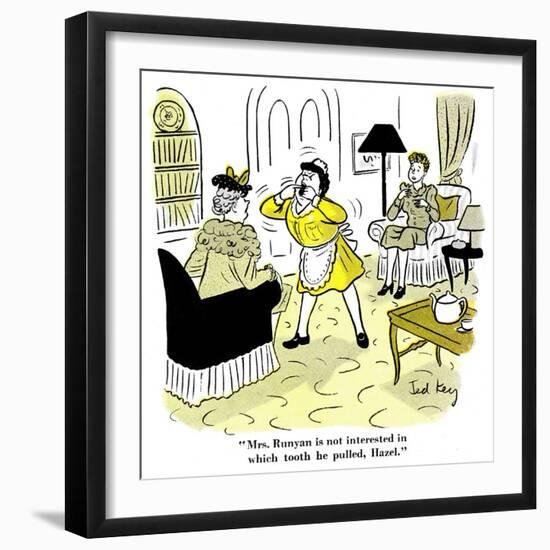 Hazel Cartoon-Ted Key-Framed Giclee Print