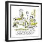 Hazel Cartoon-Ted Key-Framed Giclee Print