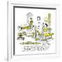 Hazel Cartoon-Ted Key-Framed Giclee Print