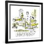 Hazel Cartoon-Ted Key-Framed Giclee Print