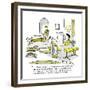 Hazel Cartoon-Ted Key-Framed Giclee Print