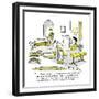 Hazel Cartoon-Ted Key-Framed Giclee Print