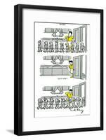 Hazel Cartoon-Ted Key-Framed Giclee Print