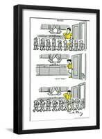 Hazel Cartoon-Ted Key-Framed Giclee Print