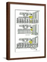 Hazel Cartoon-Ted Key-Framed Giclee Print