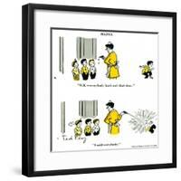 Hazel Cartoon-Ted Key-Framed Giclee Print