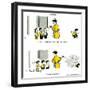 Hazel Cartoon-Ted Key-Framed Giclee Print