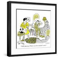 Hazel Cartoon-Ted Key-Framed Giclee Print