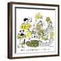 Hazel Cartoon-Ted Key-Framed Giclee Print