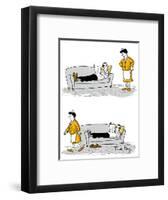 Hazel Cartoon-Ted Key-Framed Giclee Print