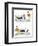 Hazel Cartoon-Ted Key-Framed Giclee Print