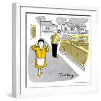 Hazel Cartoon-Ted Key-Framed Giclee Print