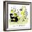 Hazel Cartoon-Ted Key-Framed Giclee Print