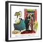 Hazel Cartoon-Ted Key-Framed Giclee Print