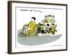 Hazel Cartoon-Ted Key-Framed Giclee Print