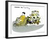 Hazel Cartoon-Ted Key-Framed Giclee Print