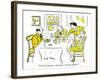 Hazel Cartoon-Ted Key-Framed Giclee Print