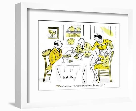 Hazel Cartoon-Ted Key-Framed Giclee Print