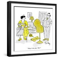 Hazel Cartoon-Ted Key-Framed Giclee Print