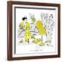 Hazel Cartoon-Ted Key-Framed Giclee Print