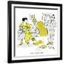 Hazel Cartoon-Ted Key-Framed Giclee Print