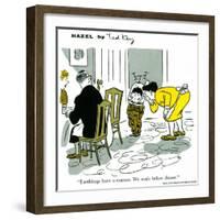 Hazel Cartoon-Ted Key-Framed Giclee Print