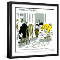 Hazel Cartoon-Ted Key-Framed Giclee Print