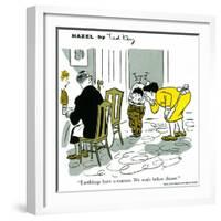 Hazel Cartoon-Ted Key-Framed Giclee Print