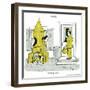 Hazel Cartoon-Ted Key-Framed Giclee Print