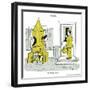 Hazel Cartoon-Ted Key-Framed Giclee Print