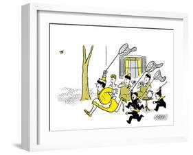 Hazel Cartoon-Ted Key-Framed Giclee Print