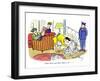 Hazel Cartoon-Ted Key-Framed Giclee Print