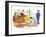 Hazel Cartoon-Ted Key-Framed Giclee Print