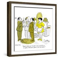 Hazel Cartoon-Ted Key-Framed Giclee Print