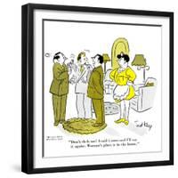 Hazel Cartoon-Ted Key-Framed Giclee Print