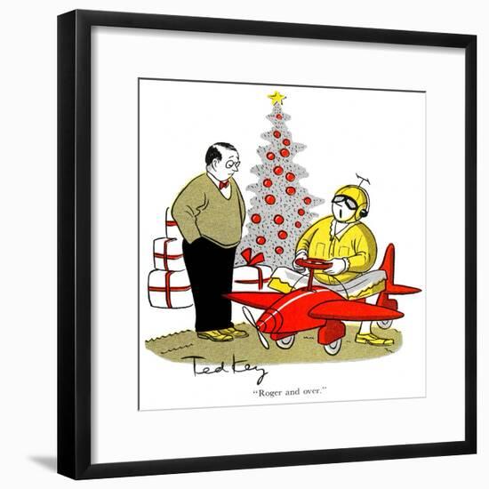 Hazel Cartoon-Ted Key-Framed Giclee Print