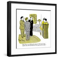 Hazel Cartoon-Ted Key-Framed Giclee Print