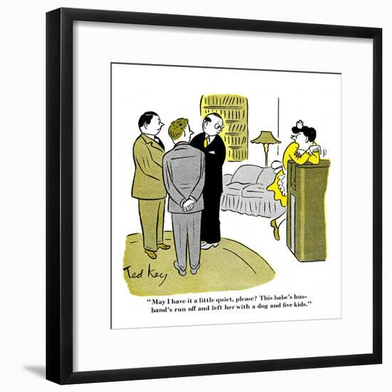 Hazel Cartoon-Ted Key-Framed Giclee Print