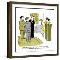 Hazel Cartoon-Ted Key-Framed Giclee Print