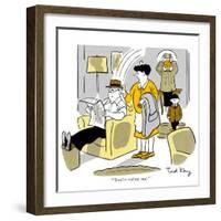 Hazel Cartoon-Ted Key-Framed Giclee Print